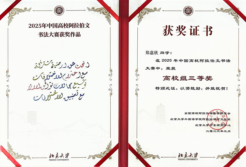 阿拉伯语系学子在中国高校阿拉伯...
